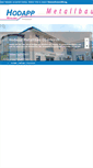 Mobile Screenshot of hodapp-metallbau.de
